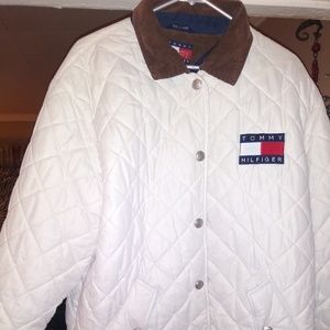 Tommy Hilfger White Puffer Coat